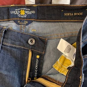 Lucky brand jeans size 6/28